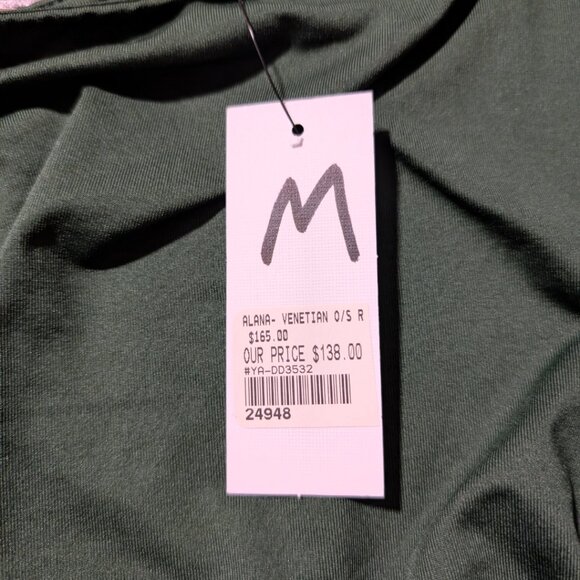 New YaYa&Co one shoulder ruched dress green size medium - Picture 12 of 16